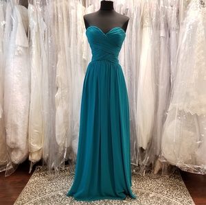 Teal Sweetheart Dress